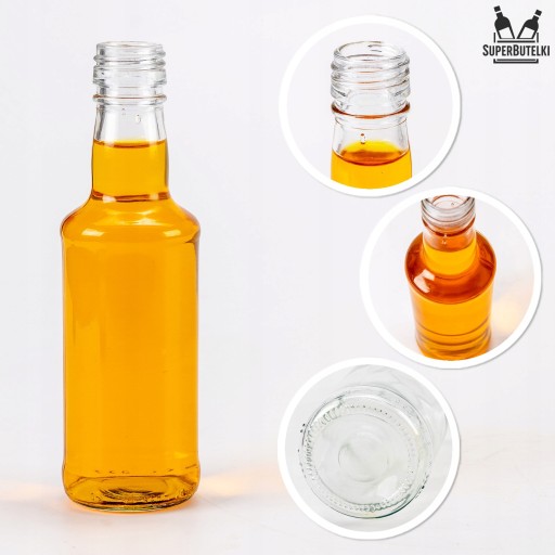 Monopol fľaša 200 ml na vodku, tinktúru moonshine
