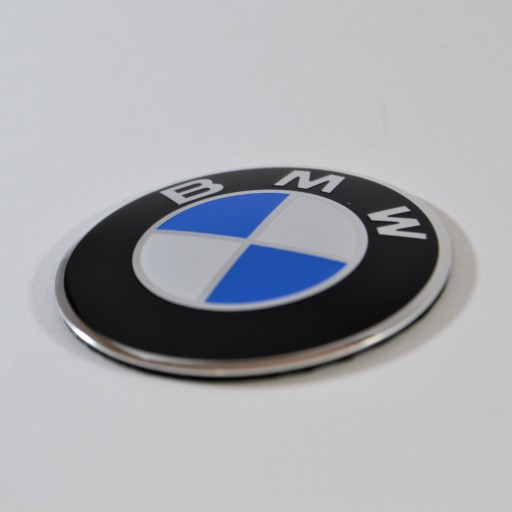 BMW 45mm Modrý emblémový odznak na volante