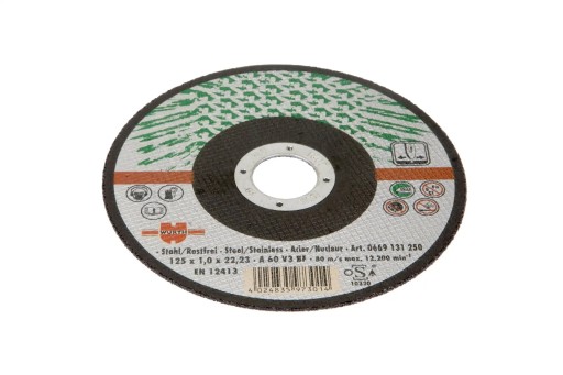 Rezné koliesko 125 x 22 x 1 mm
