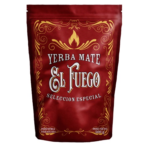Yerba Mate El Fuego Elaborada NAJSILNEJŠIE 500g