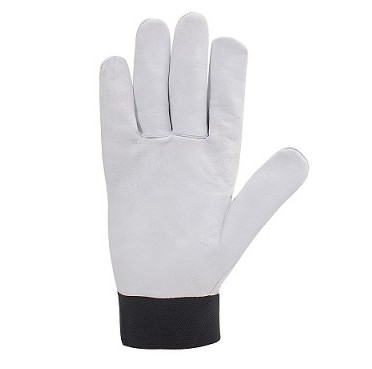 PRACOVNÉ RUKAVICE KOŽENÉ NA VELCRO X-LIGHTEC HI-VIS 10