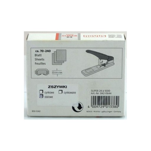 SPOJE NOVUS 23/24 DO 210 LISTOV, 1000 KS.