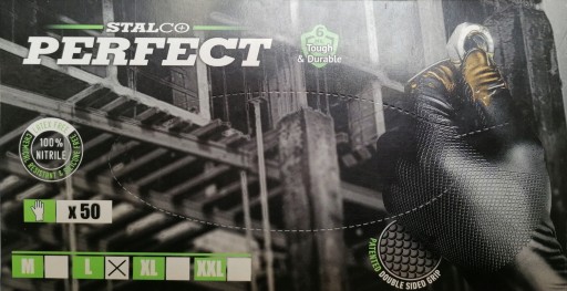 NITRAX GRIP ČIERNE RUKAVICE 9