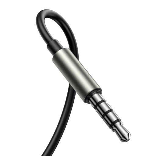 Slúchadlá do uší JOYROOM KÁBOVÉ SÉRIE JR-EW03 TMAVO SIVÁ 3,5 mm