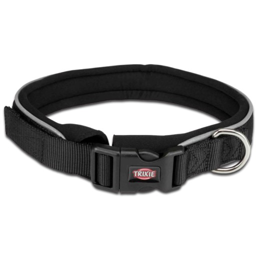 Prémiový golier, M–L: 35–55 cm/20 mm, fuchsiová