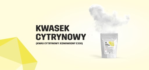 Kyselina, monohydrát kyseliny citrónovej, potravinárska E330 1kg Polimp