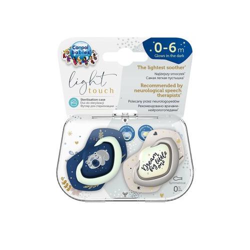 CANPOL BABIES Symetrický silikónový cumlík 0-6m