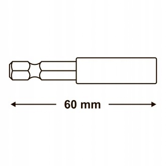 Magnetický držiak bitov 1/4