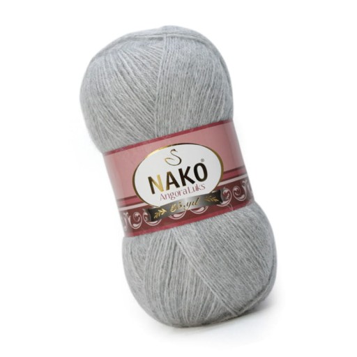 Nako Angora Luks 195 sivá