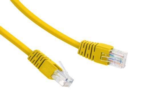Gembird PP12-1M/Y UTP sieťový kábel cat.5e Patch kábel RJ-45 (1 m) žltý