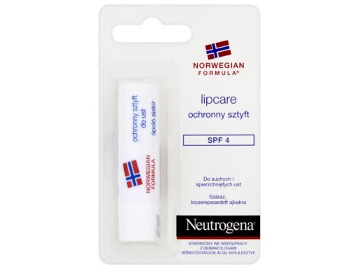 Neutrogena Norwegian Formula Ochranná tyčinka na pery SPF 4 4,80 g
