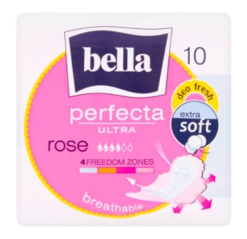 Bella Perfecta, Ultra Rose, Hygienické vložky, 10 kusov