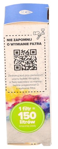 Filter na fľašu Dafi Soft Solid, 1 ks, ČIERNA
