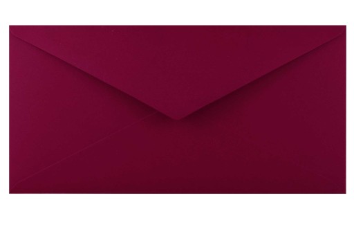 Dekoratívne obálky Keaykolour - DL, Carmine, 5 ks.