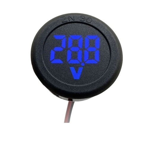 DC 5-100V PANELOVÝ VOLTMETER, MIX 3 FARIEB