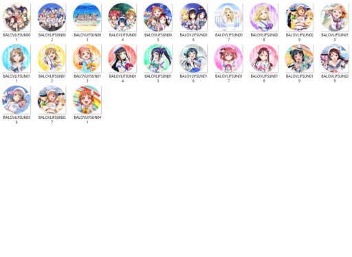 Manga Anime Love Live! VEĽKÝ VÝBER
