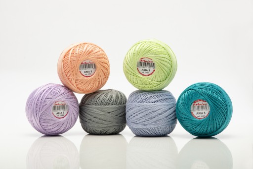 Aria 5 nití 100 g Ariadna 0000 NATURAL - NAJVÄČŠÍ VÝBER FARIEB!
