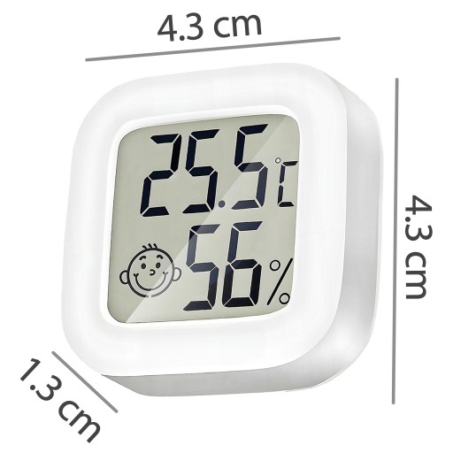 TEPLOMER HYGROMETER IZBOVEJ VLHKOMER DISPLEJ METEOSTANICA