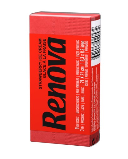 Renova vreckovky, červené, 6x9 ks