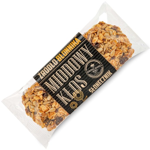 HONEY KŁOS tyčinka slnečnicové semienka ovsené vločky 45 g