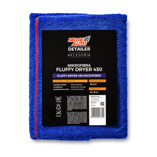 Sušiaci uterák z mikrovlákna FLUFFY DRYER 450G 60x90cm MY CAR