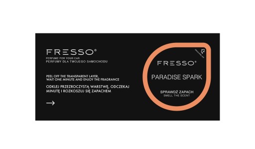 FRESSO TESTER SADA 8 KARIET VÔŇ parfémy vône do auta