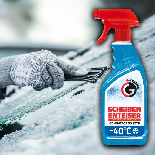 G-XTREME ROZMRAZOVAČ OKIEN -40°C NEMECKÁ ZIMNÁ ROZMRAZOVACIA TEKUTINA 500 ml