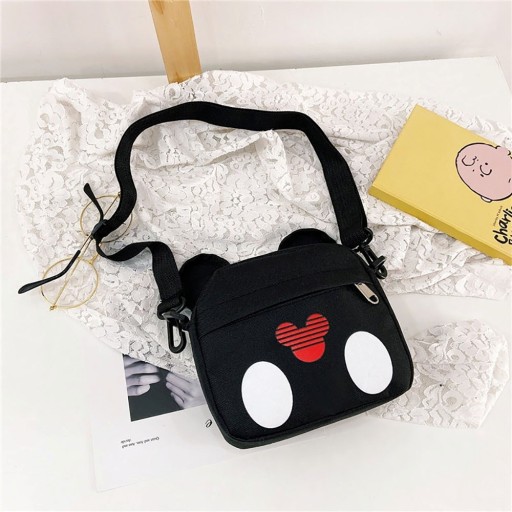 Dievčenská mini kabelka Minnie Mouse, ČIERNA