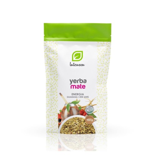 Intenson Yerba Mate + guarana + ženšen 150g