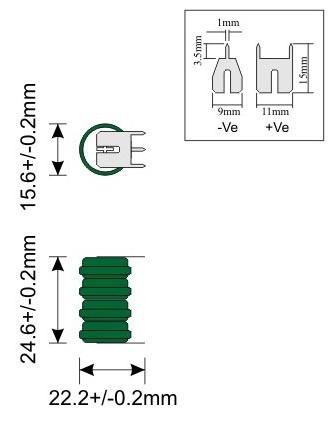 BATÉRIA 4,8V 80mAh NiMH 3-PINS