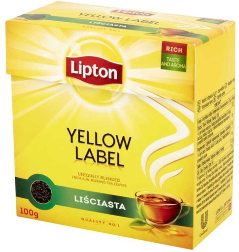 Lipton čierny listový čaj 100g