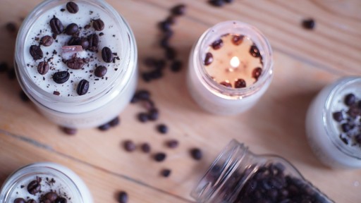 Parafínová sviečka vôňa COFFEE 10ml vonný olej