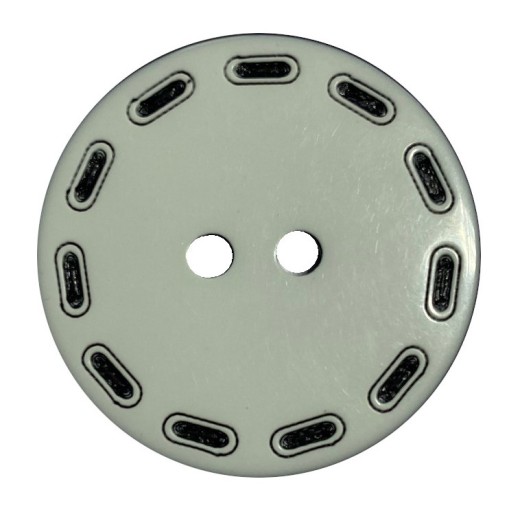 GOMBÍKY KOLÁŠOVACIE GOMBÍKY 30 mm BIELA/ČIERNA