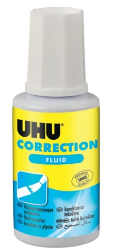 Tekutý korektor so štetcom - UHU - 20 ml