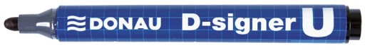 ZNAČOVAČ DONAU D-SIGNER U okrúhly 2-4MM ČIERNA