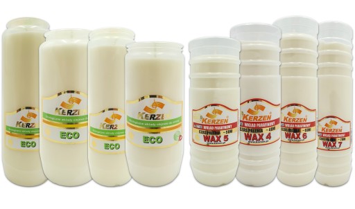 Vložka parafínovej sviečky KERZEN WAX 6 144h