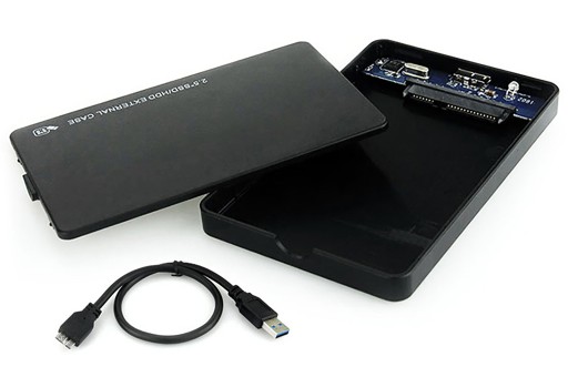 POUZDRO SSD DISK 2,5'' HDD USB 3.0 SATA POCKET