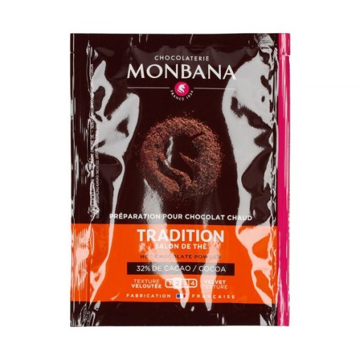 Monbana Čokoládový prášok Tradition Salon de The - Sachet 20g