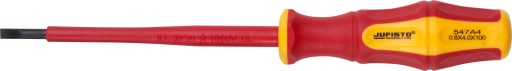 Elektrický skrutkovač s plochou hlavou: SL4,0 x 100 mm