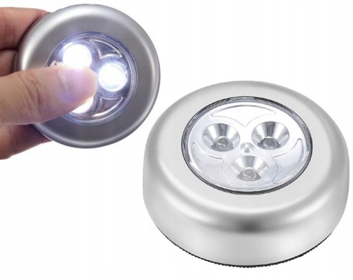 Samolepiace dotykové svietidlo na batérie PROMIS 3 LED