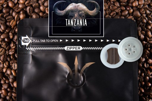 Čerstvo pražené fazule Arabica Tanzánia 50G