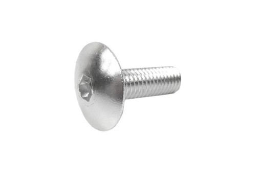 Plastové skrutky kapotáže 6mm strieborná 20mm cbr vtr cbf