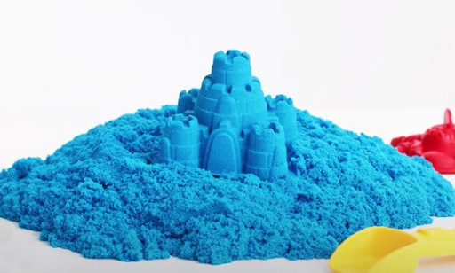 KINETICKÝ MAGICKÝ PIESOK 1kg MODRÁ