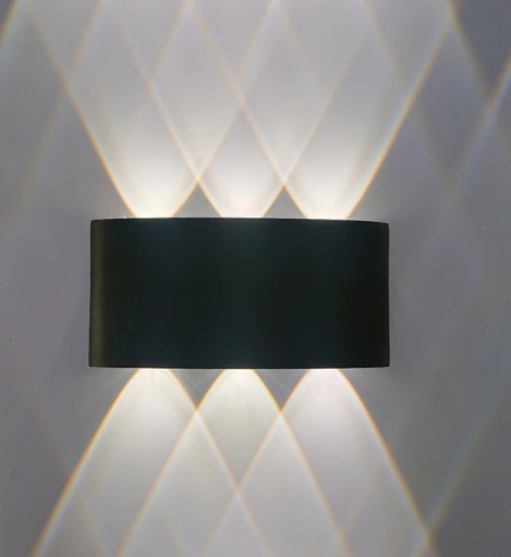 LED nástenné fasádne svietidlo Vonkajšie záhradné nástenné svietidlo UP DOWN hliník
