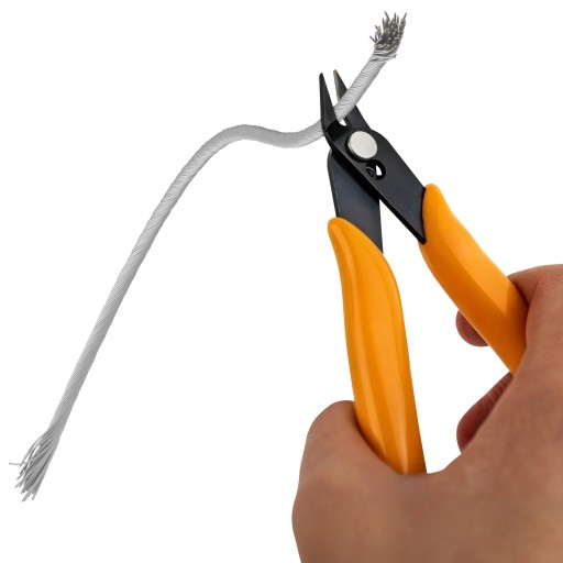 MINI bočné kliešte na strihanie drôtu kliešte presné kliešte 130 mm