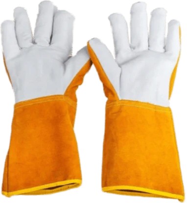 Zváračské rukavice WELDER GOLD KEVLAR