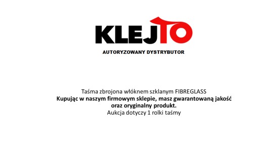Skleným vláknom vystužená páska 38/50 m