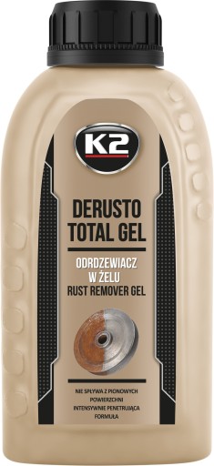K2 DERUSTO TOTAL GEL gél na odstraňovanie hrdze 250 ml