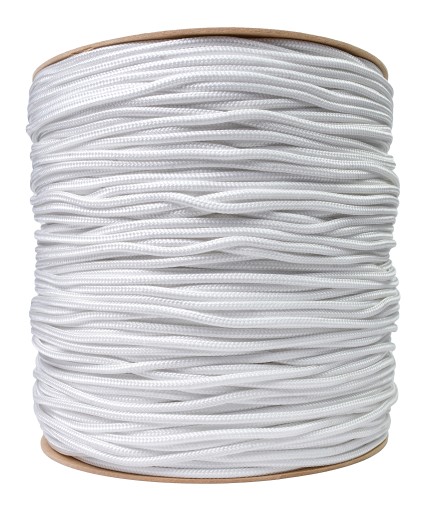 BIELE POLYPROPYLÉNOVÉ LANO Silné pletené lano 8mm 10M