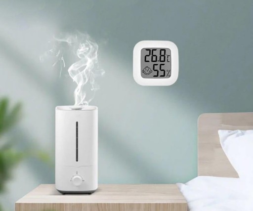Digitálny elektronický izbový teplomer vlhkomer